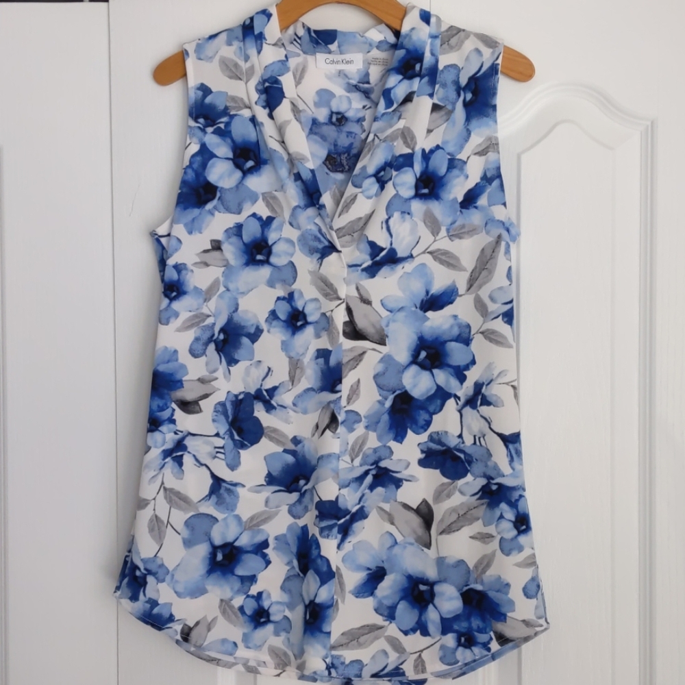 Calvin Klein Sleeveless Blouse